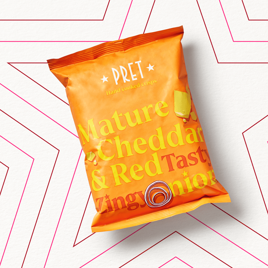 Cheddar and Red Onion Crisps