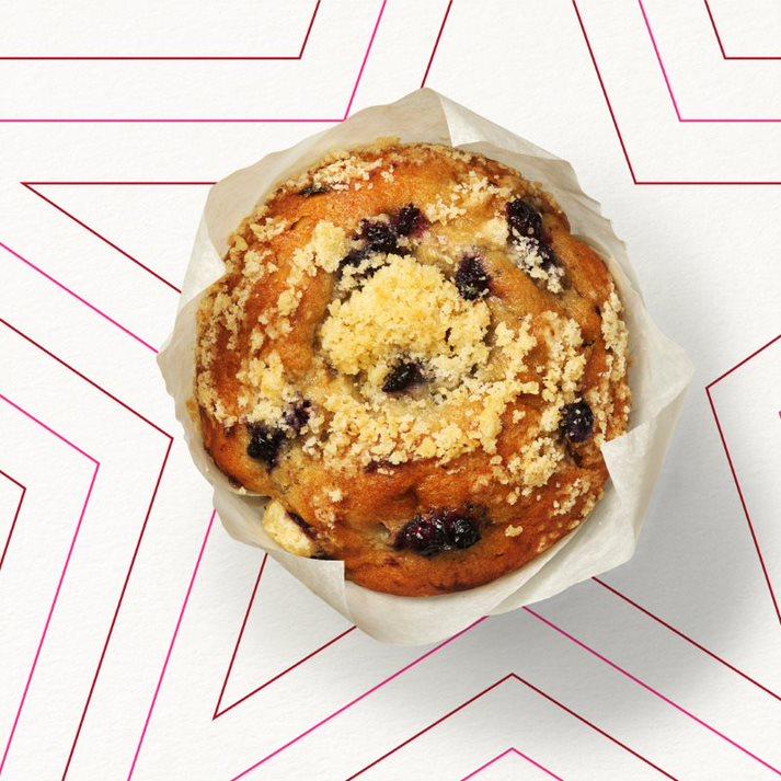 Double Berry Muffin